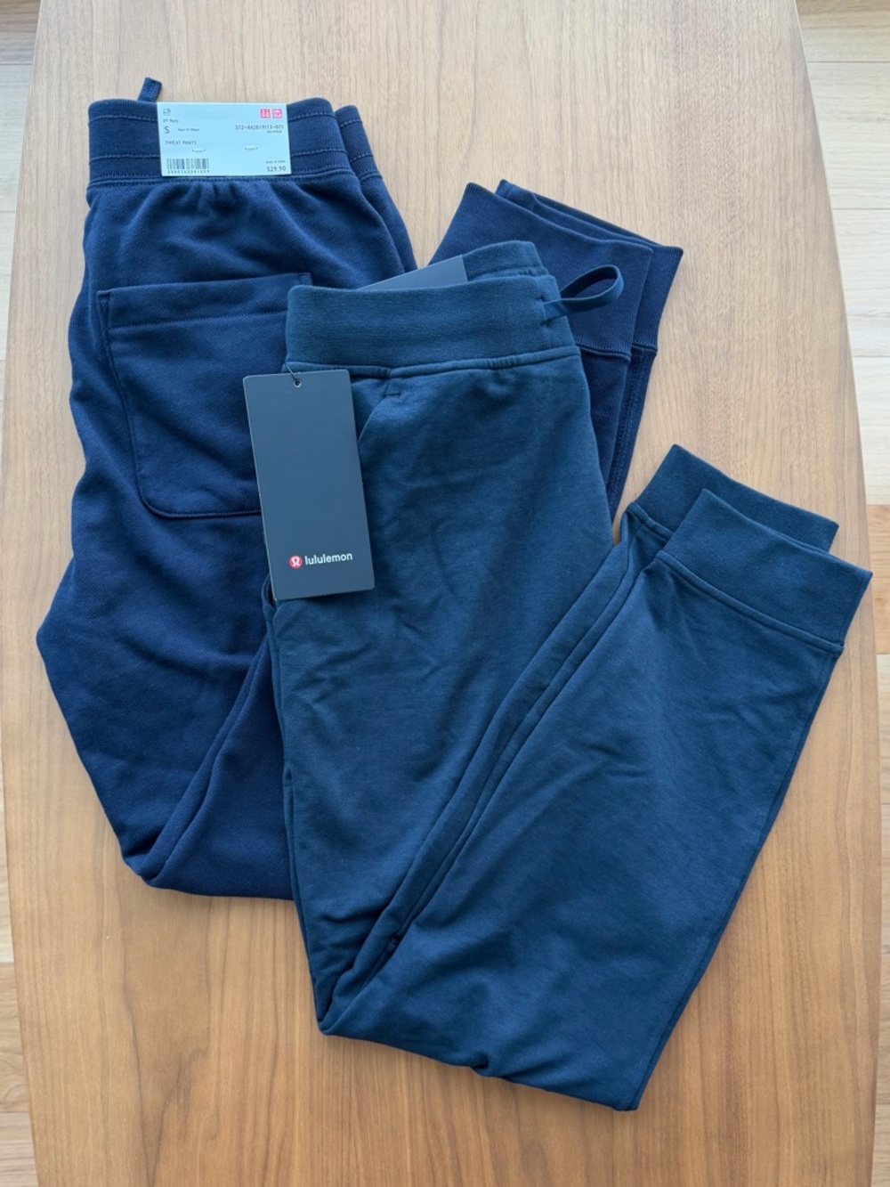 Lululemon Navy Jogger Pants/Uniqlo Sweatpants Bundle Size S